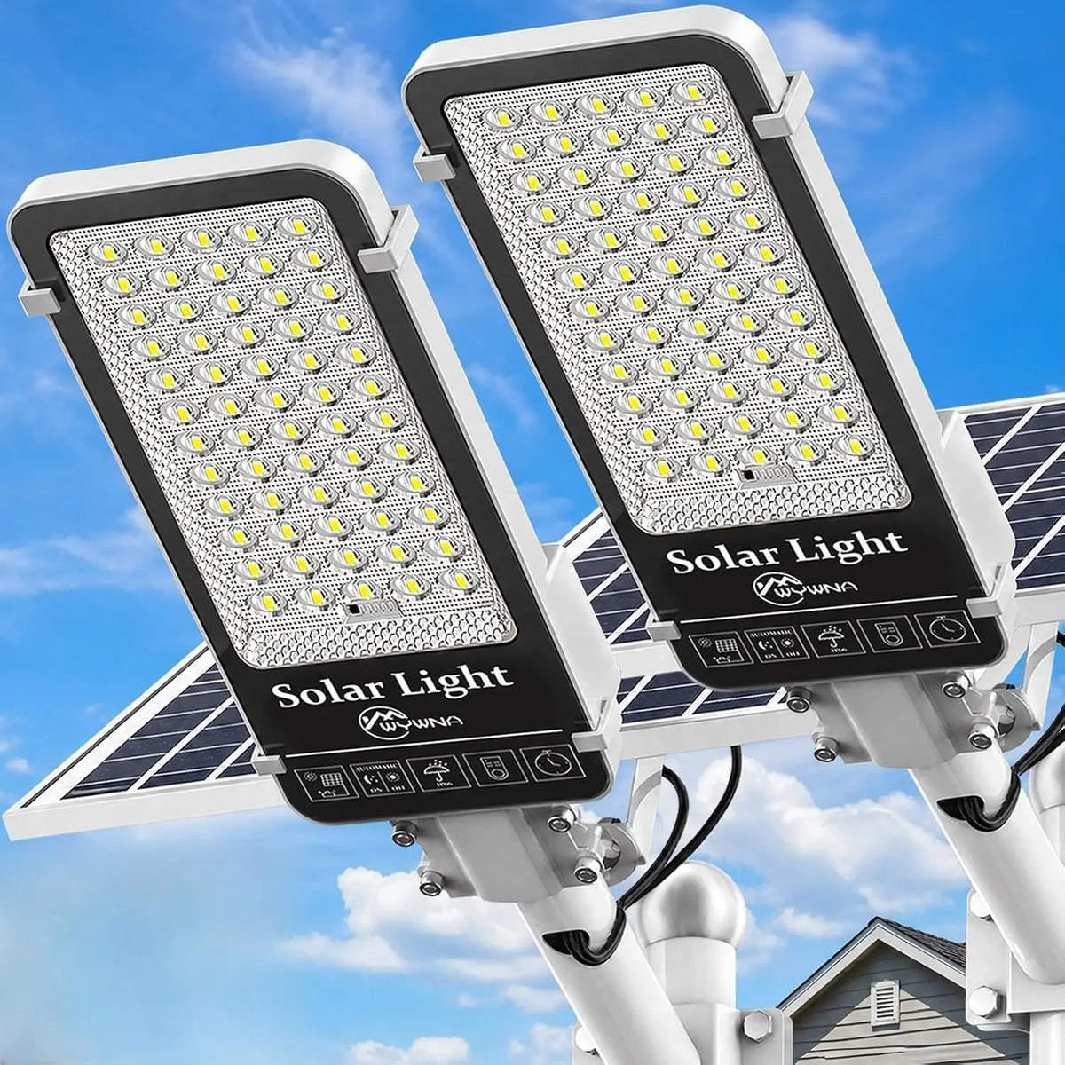 Solar Street Lights Commercial Split Outdoor Street Lights