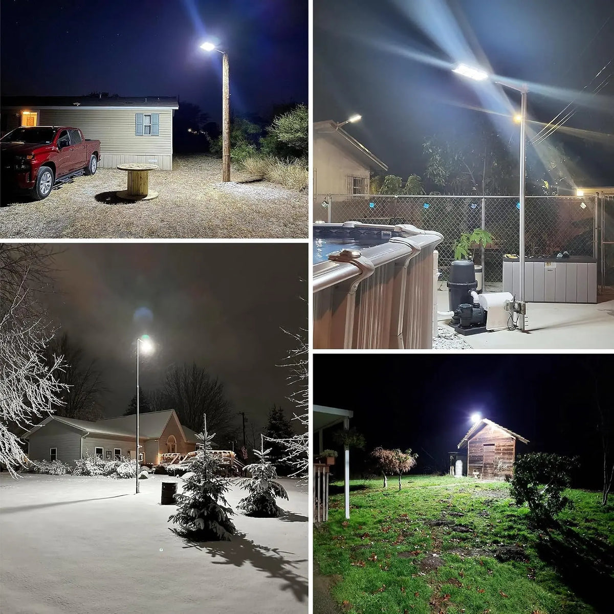 10000W Solar Street Lights Outdoor, IP66 Waterproof Solar Lights