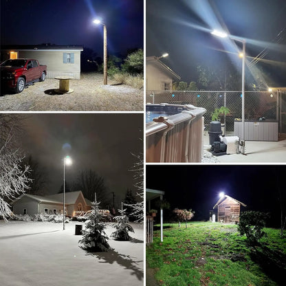 10000W Solar Street Lights Outdoor, IP66 Waterproof Solar Lights