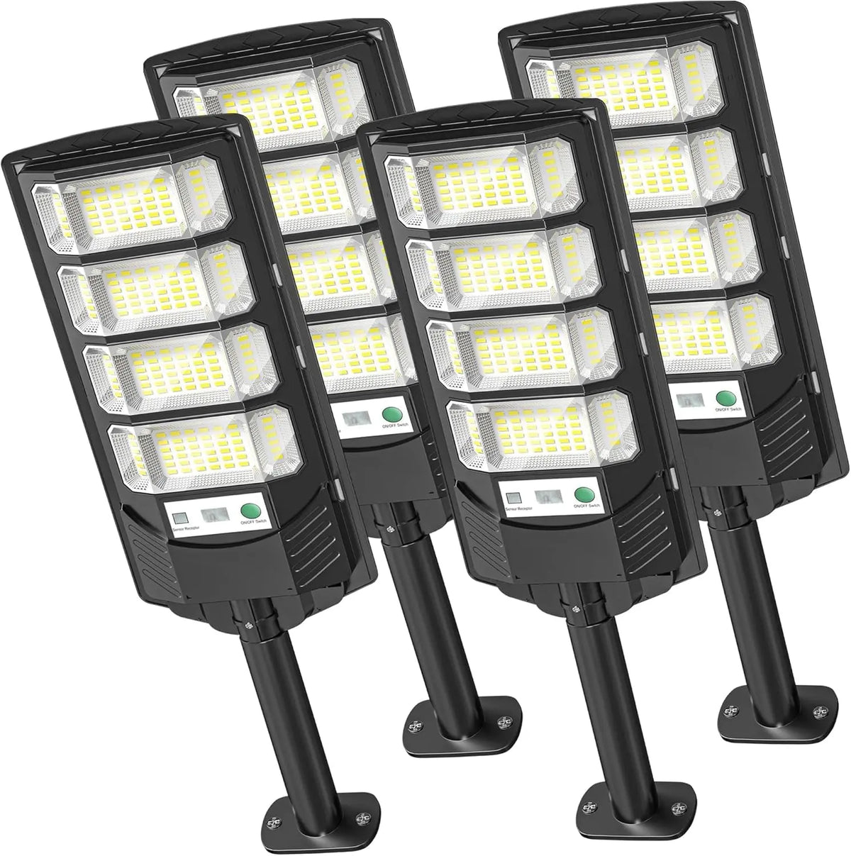Solar Lights Outdoor, Dusk to Dawn with Motion Sensor, IP66