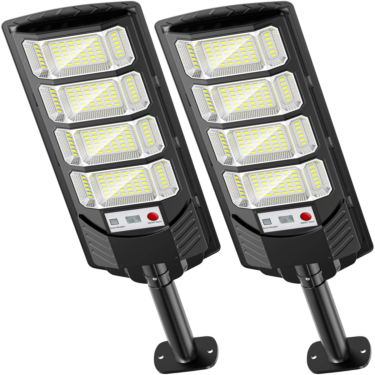 Solar Lights Outdoor, Dusk to Dawn with Motion Sensor, IP66