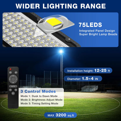 Solar Street Lights Commercial Split Outdoor Street Lights