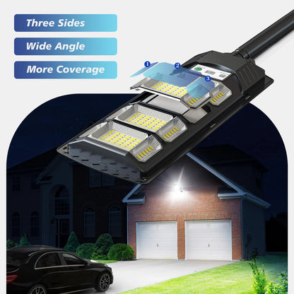 Solar Lights Outdoor, Dusk to Dawn with Motion Sensor, IP66