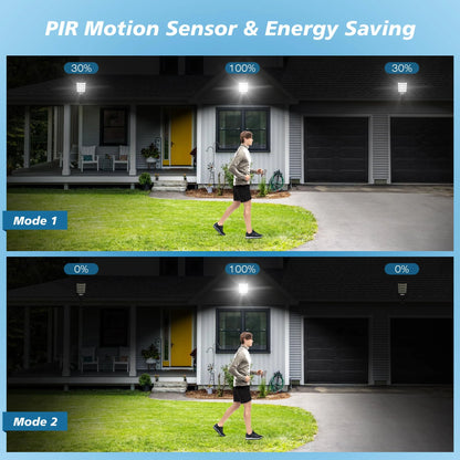 Solar Street Lights Outdoor, Motion Sensor, Remote, IP66