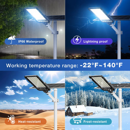 Solar Street Lights Commercial Split Outdoor Street Lights
