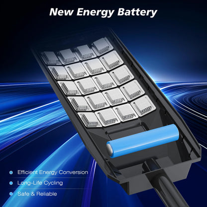 Solar Street Lights Outdoor, Motion Sensor, Remote, IP66