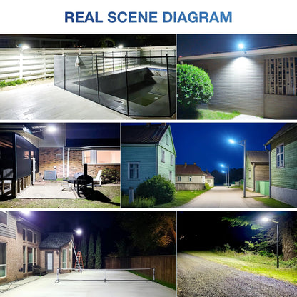 Solar Street Lights Commercial Split Outdoor Street Lights