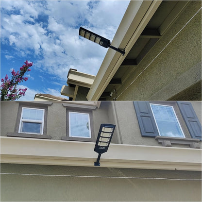 Solar Lights Outdoor, Dusk to Dawn with Motion Sensor, IP66